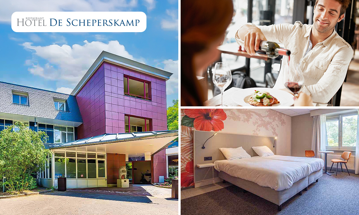 Overnachting(en) voor 2 + ontbijt + hoofdgerecht uit Fletcher's Keuzediner