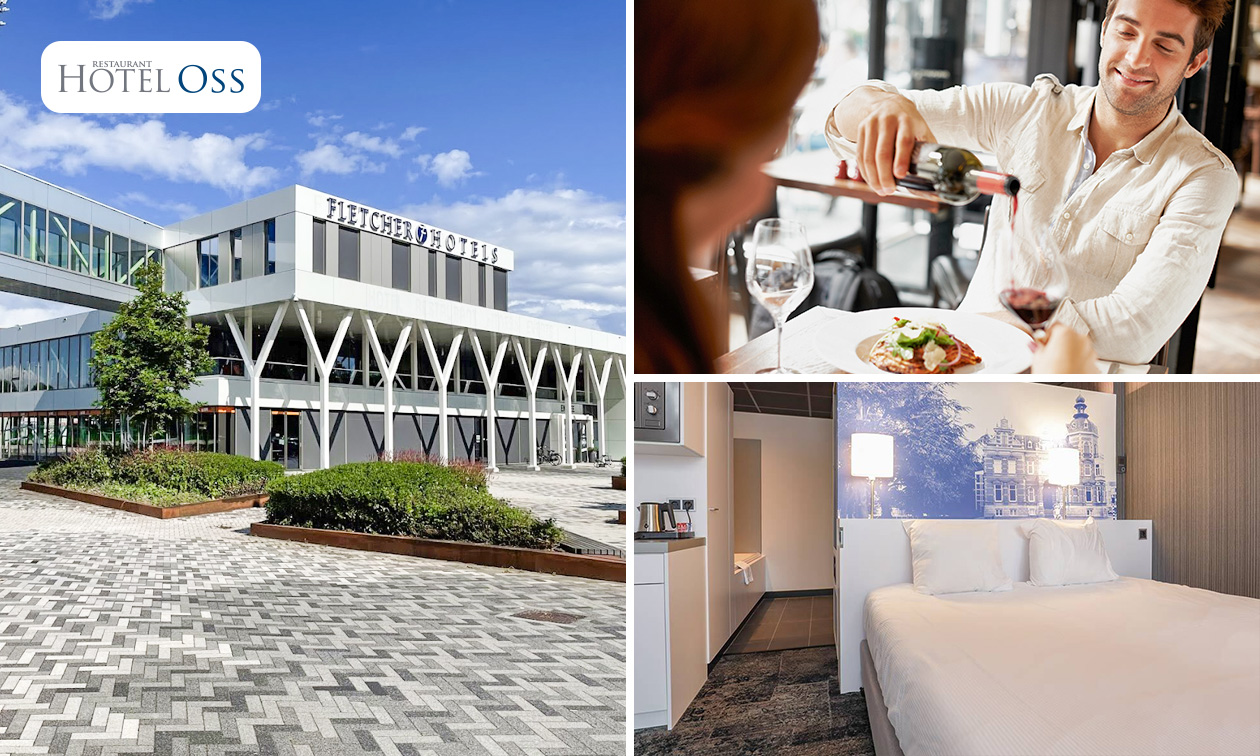 Overnachting(en) voor 2 + ontbijt + hoofdgerecht van Fletcher's keuzemenu