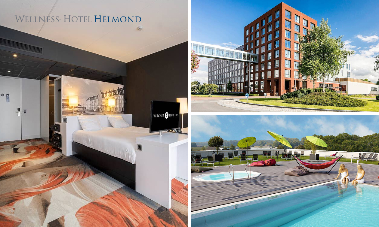 Overnachting(en) voor 2 + ontbijt + wellness + hoofdgerecht van Fletcher's keuzemenu