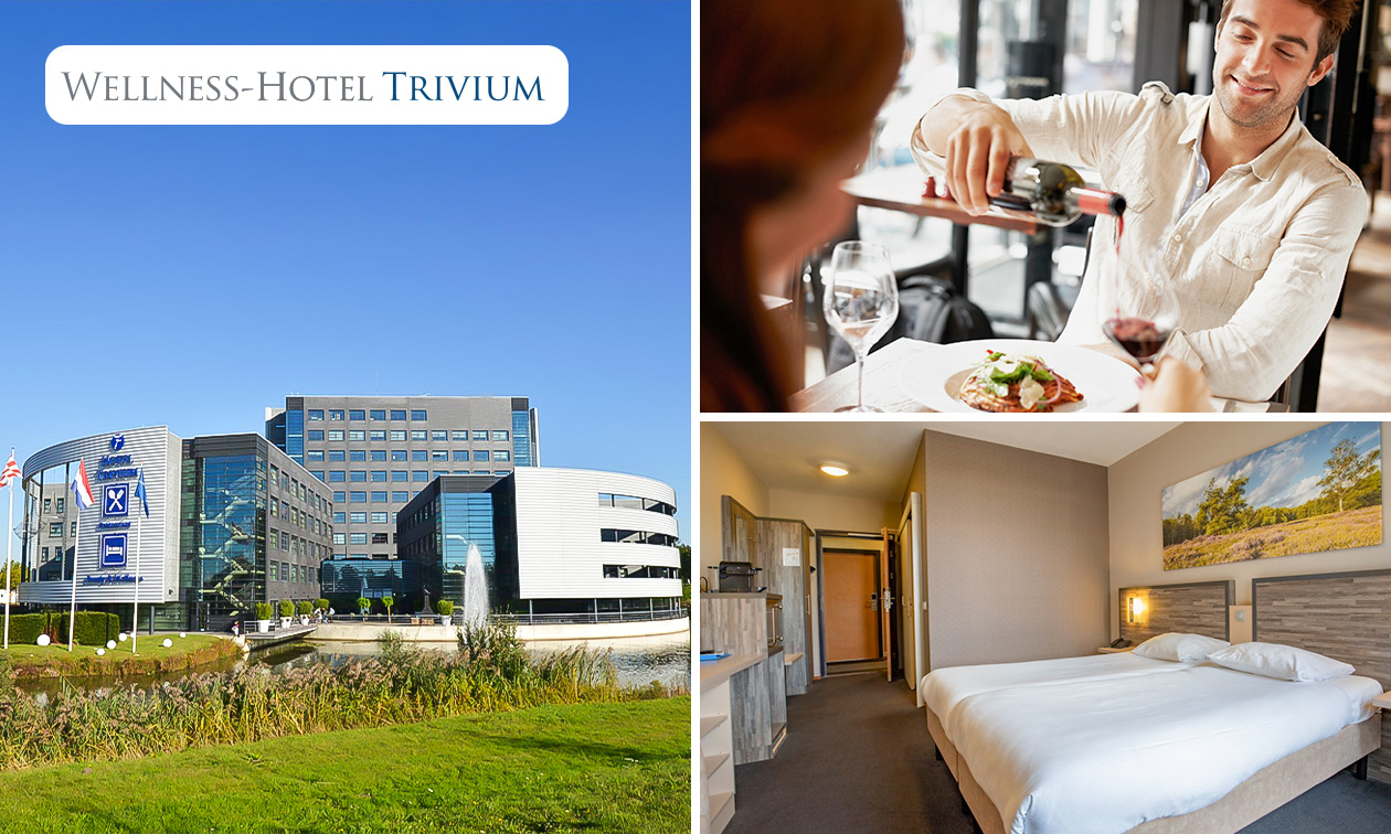 Overnachting(en) voor 2 + ontbijt + hoofdgerecht Fletcher's Keuzemenu + wellness