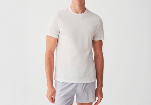 6 par t-shirts i bomuld