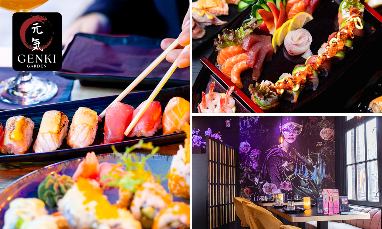 All-You-Can-Eat sushi (2,5 uur) bij Genki