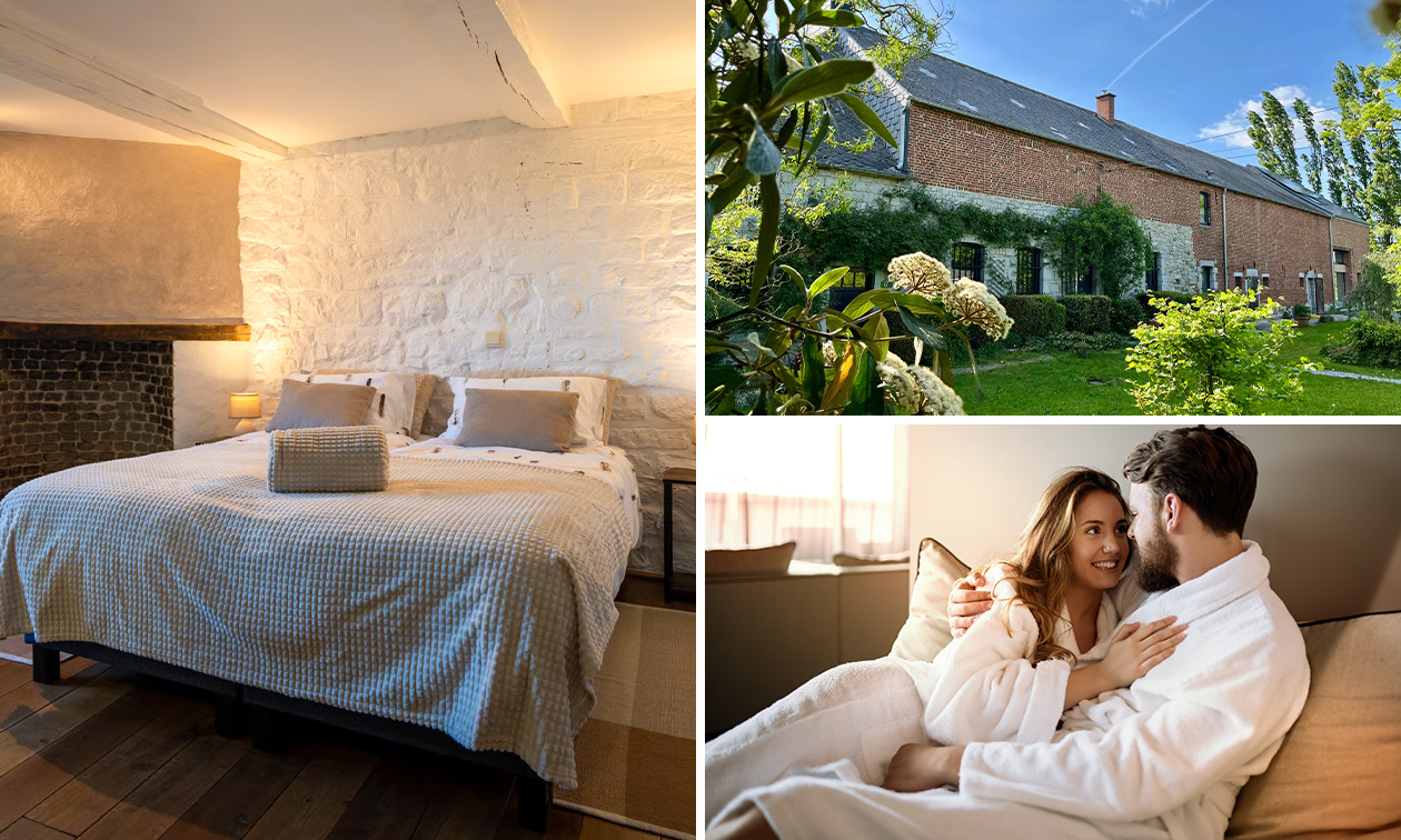 Overnachting(en) voor 2 tot 4 + late check-out + evt. ontbijt en diner dicht bij Charleroi