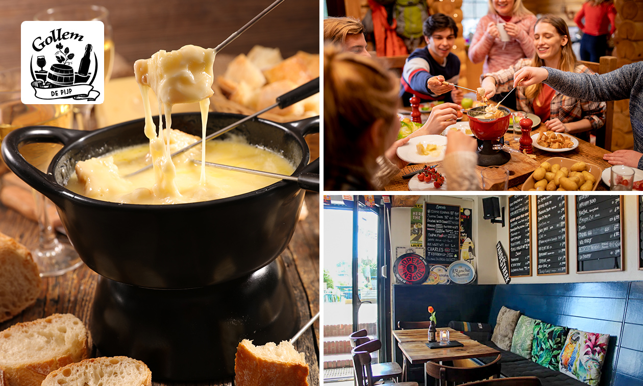 Kaasfondue in Amsterdam