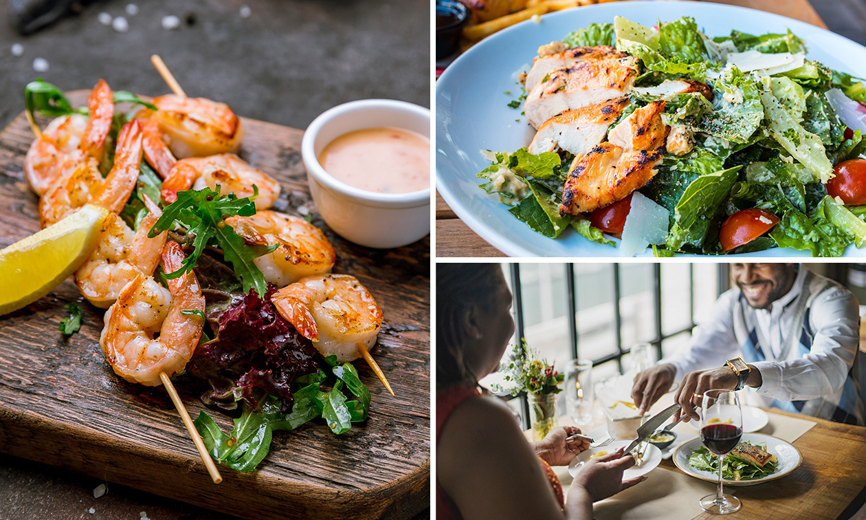 3-gangendiner à la carte bij Grand Café De Kei