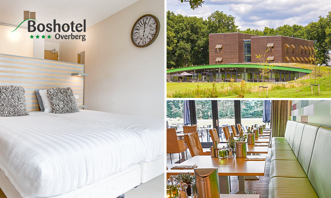 Overnachting(en) voor 2 + ontbijt + evt. diner aan de voet van de Utrechtse Heuvelrug