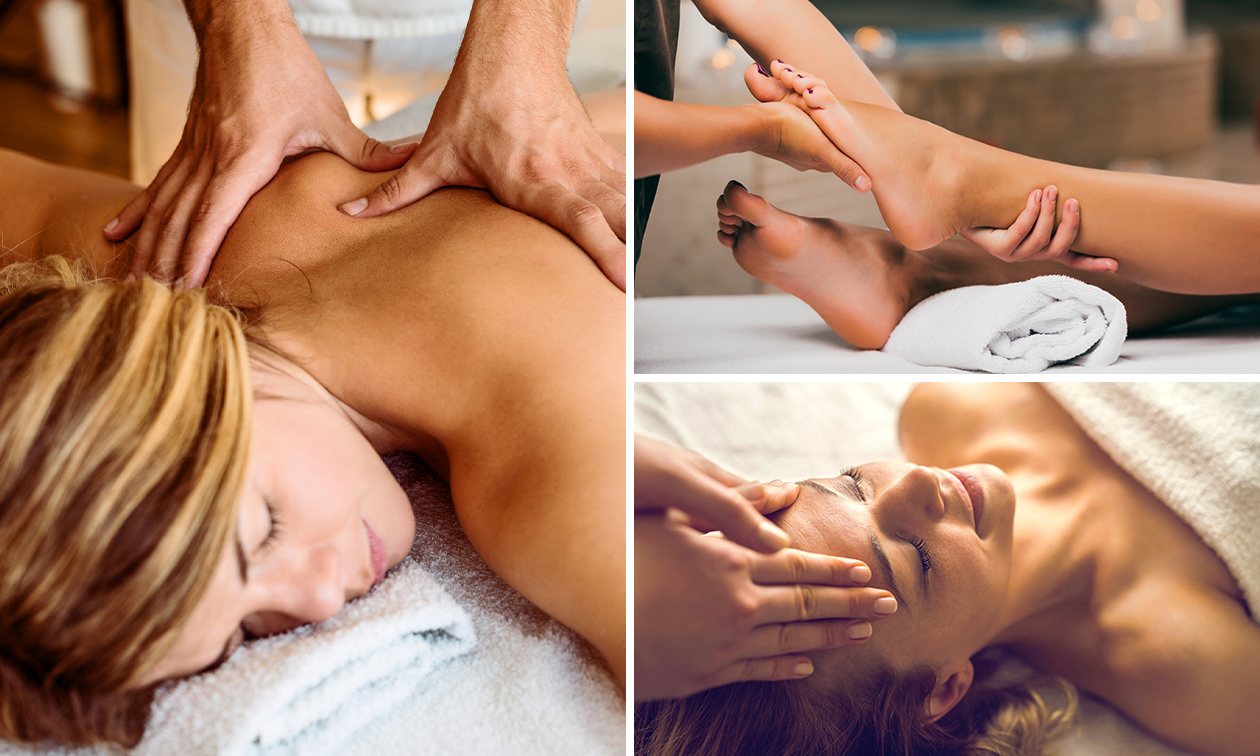 Massage naar keuze of lichaamsbehandeling (45 of 60 min)