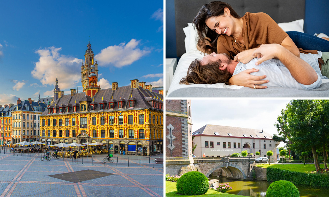 Overnachting voor 2 + ontbijt in Estaimbourg