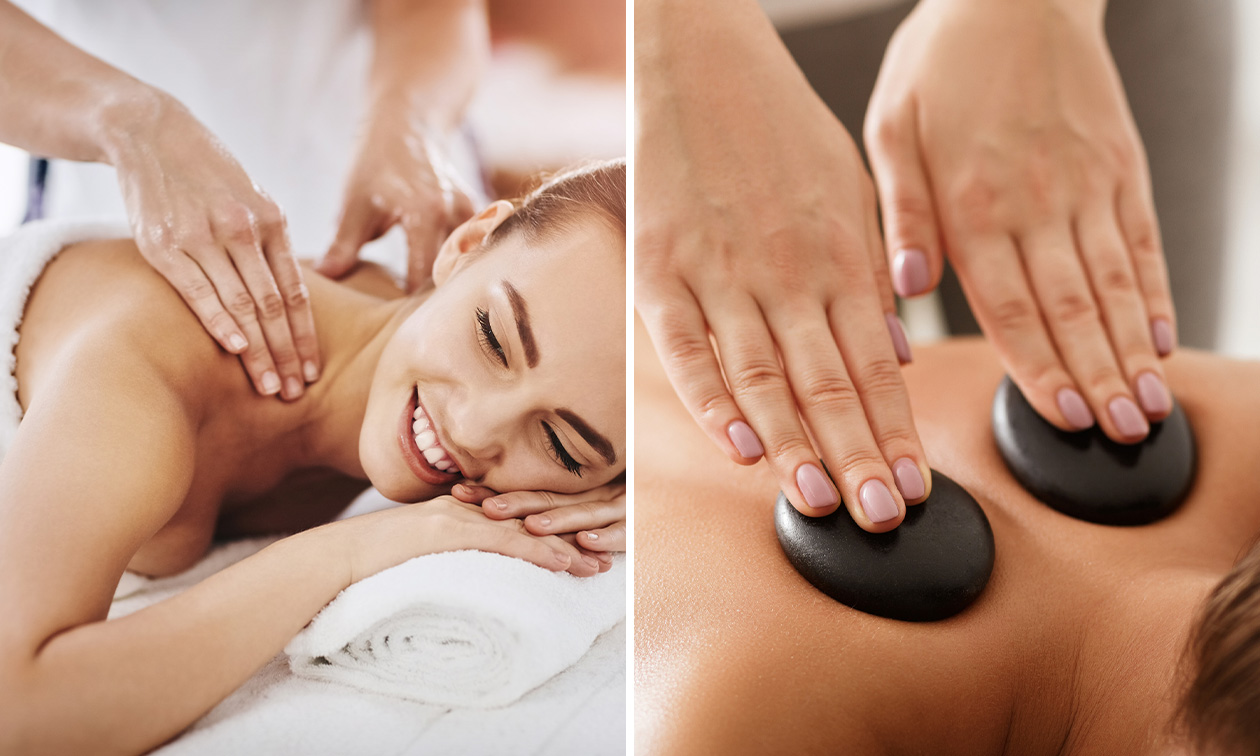 Massage naar keuze (45, 60, 75 of 90 min)