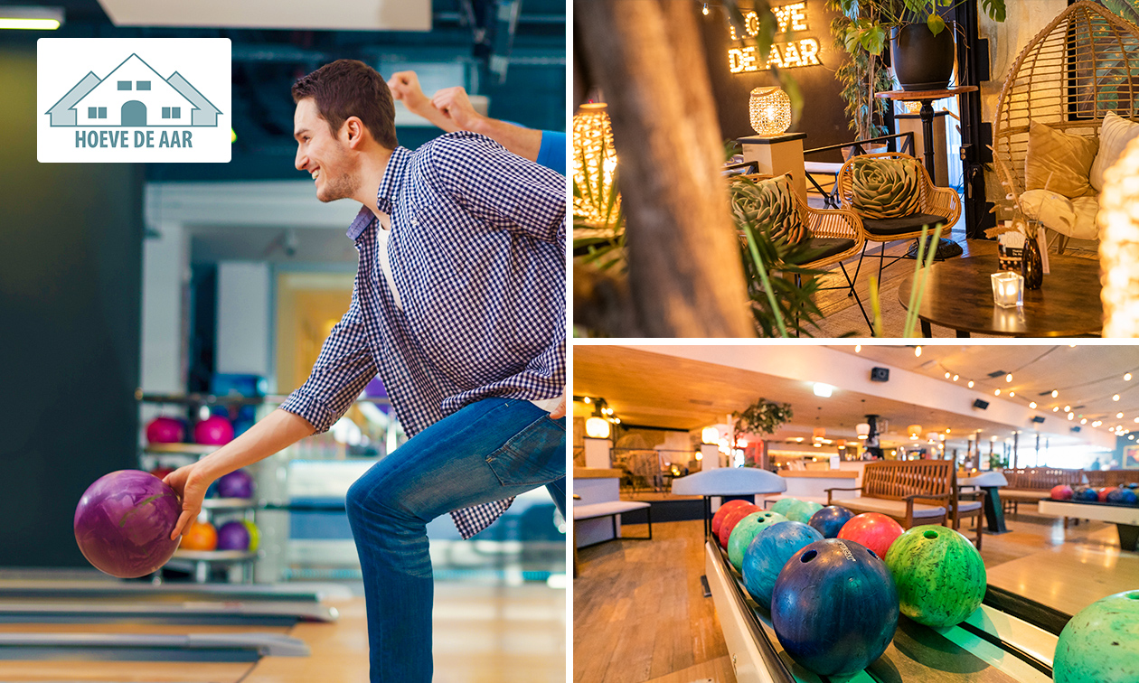 2 uur bowlen (1 tot 6 personen) bij Hoeve de Aar