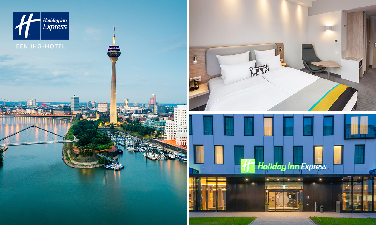 Übernachtung für 2 + Frühstück mitten in Düsseldorf