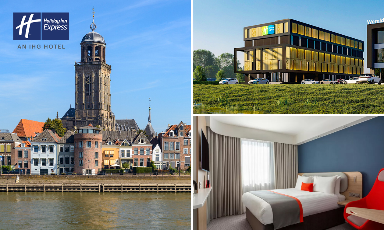 Overnachting voor 2 of 3 + ontbijt + welkomstdrankje + evt. diner in Deventer