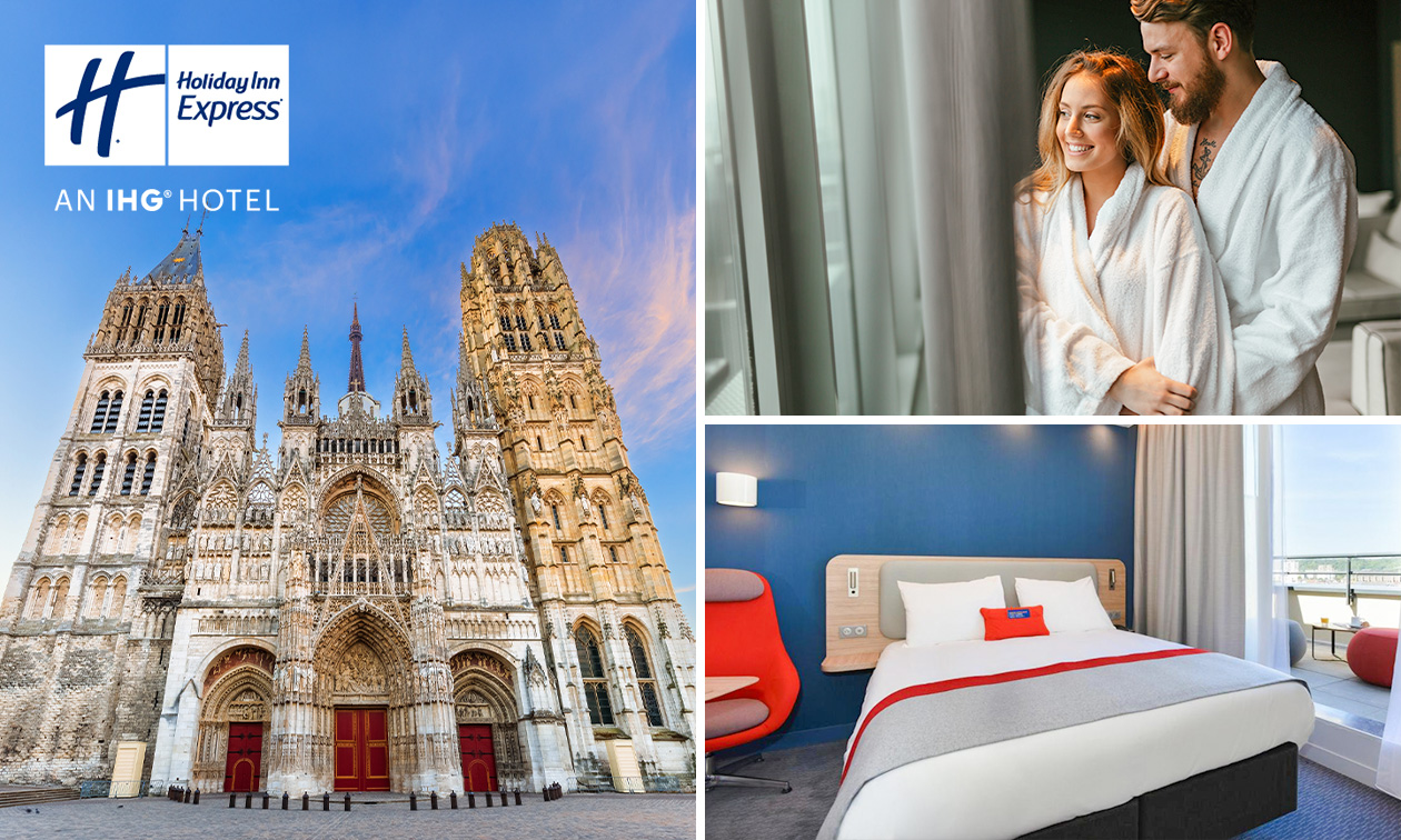 Nuit pour 2 + petit-déjeuner + verre de bienvenue à Rouen