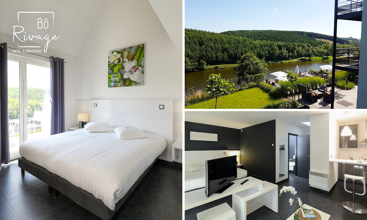 Nuit pour 2 ou 4 + petit-déjeuner + menu en 3 services au choix + check-out tardif et plus