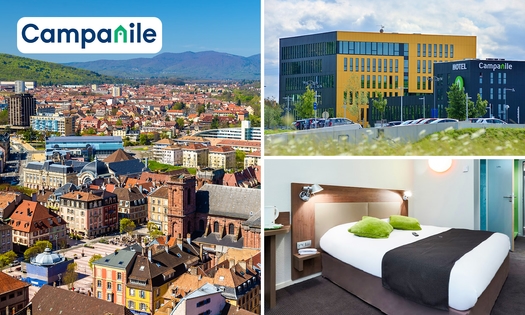 Übernachtung für 2 + Frühstück + Late Check-out im Herzen der Franche-Comté
