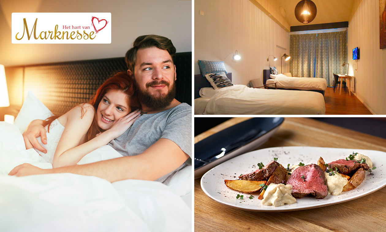 Nuit pour 2 + petit-déjeuner + evtl. diner à Marknesse