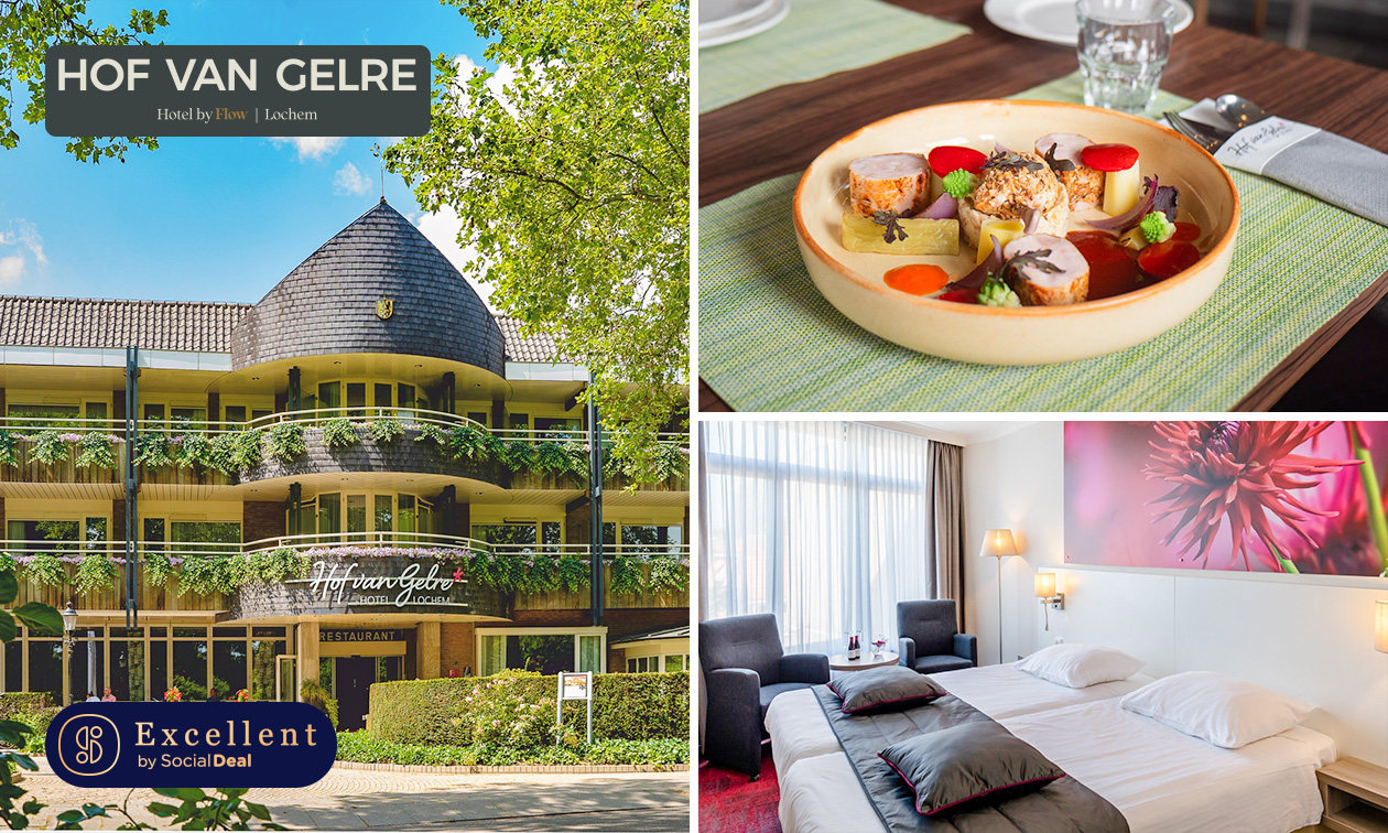 Luxe overnachting voor 2 + ontbijt + diner + meer in hartje Lochem