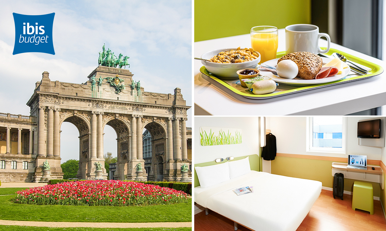 Overnachting voor 2 + ontbijt in Brussel