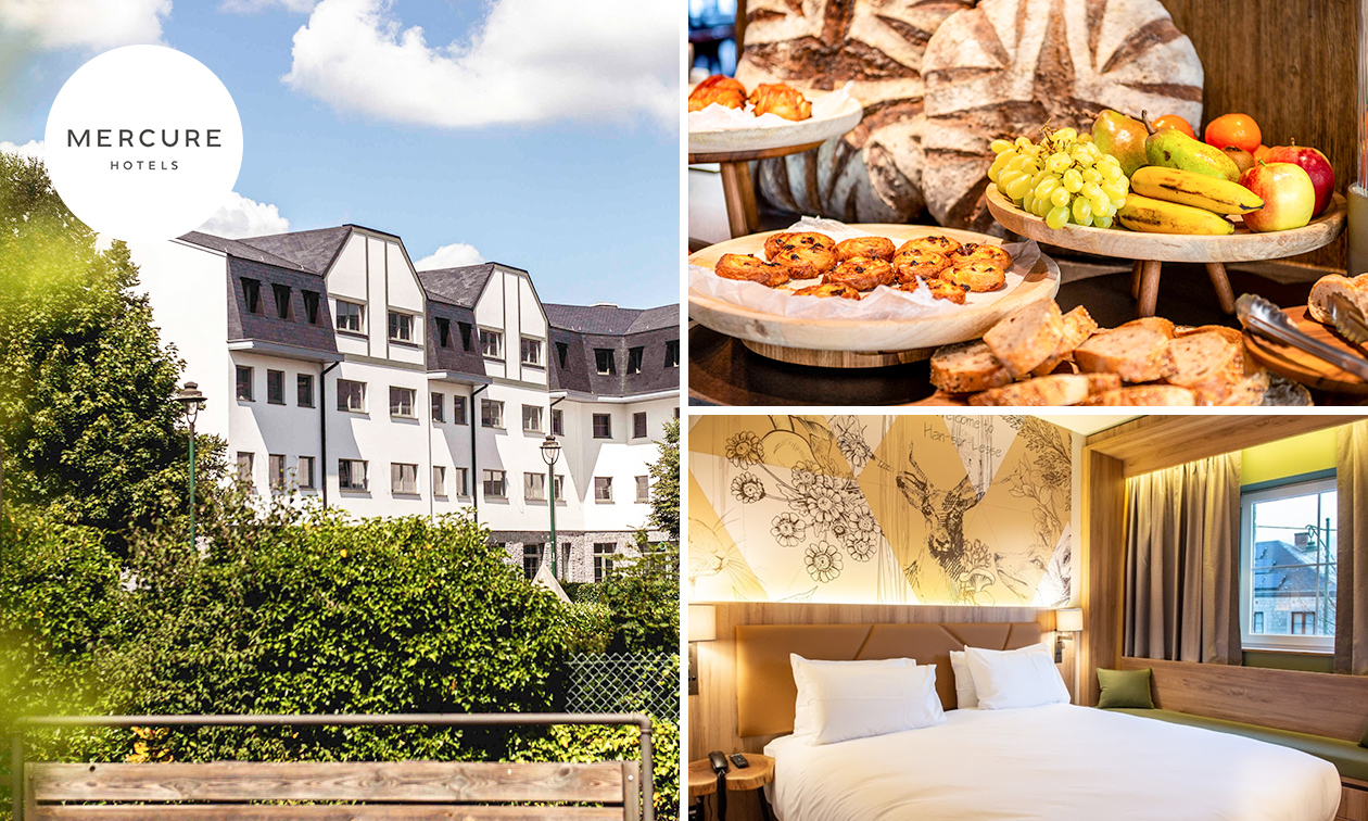 Overnachting voor 2 of 4 + welkomstdrankje + ontbijt + late check-out in de Ardennen