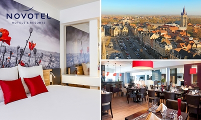 Luxe overnachting(en) voor 2 + ontbijt in hartje Ieper