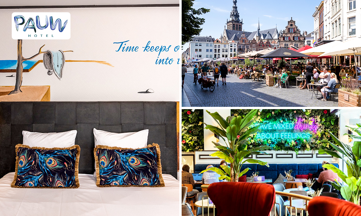 1 oder 2 Übernachtungen für 2 + Frühstück + Late Check-out im Hotel Pauw in Nimwegen