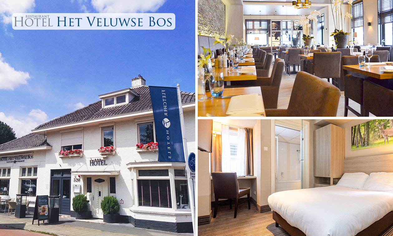 Overnachting(en) voor 2 + ontbijt + 2-gangen Fletcher's keuzemenu