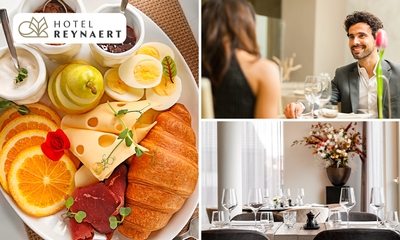 Luxe ontbijtbuffet + gember mocktail bij Hotel Reynaert