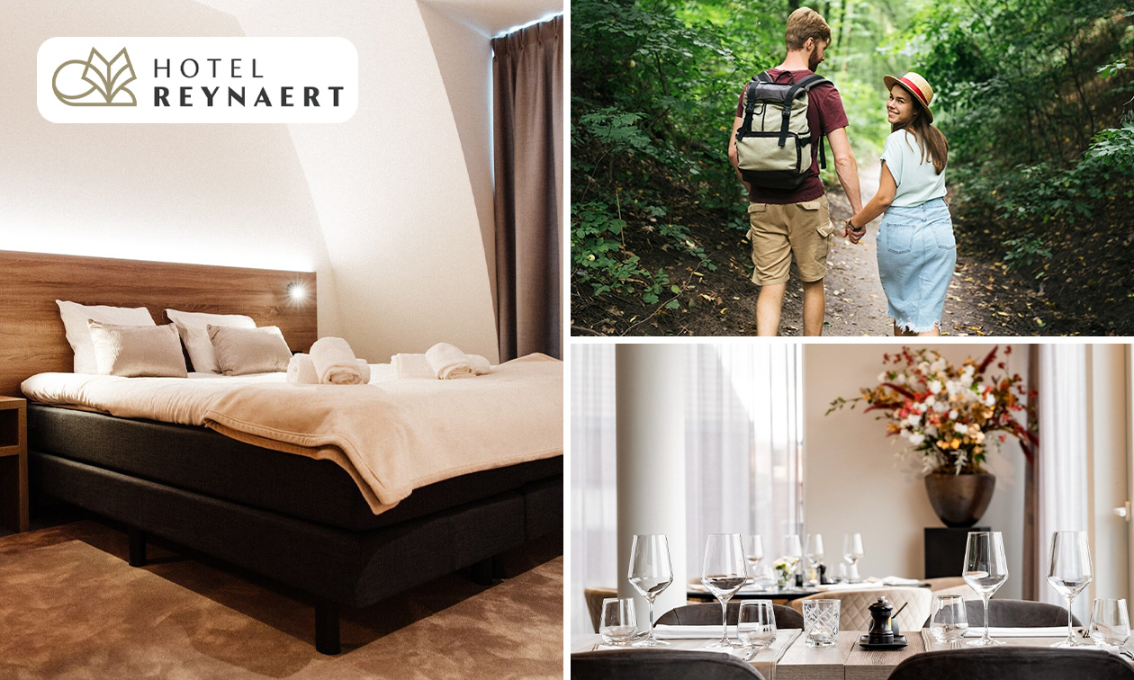 Overnachting voor 2 + ontbijt of late check-out aan de Belgisch-Nederlandse grens