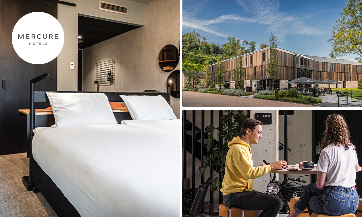 Overnachting(en) voor 2 + ontbijt + evt. 3-gangendiner bij Hotel Valkenburg by Mercure