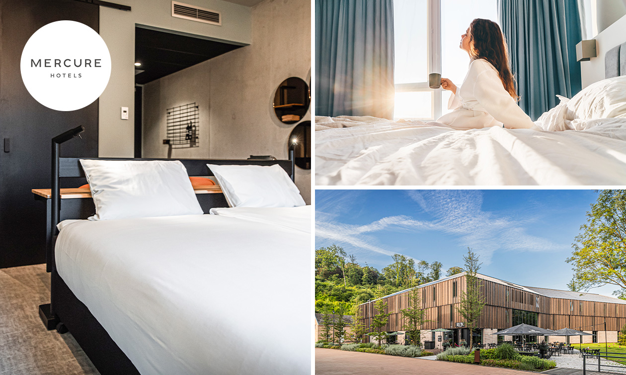 (Romantische) overnachting(en) voor 2 + ontbijt bij Hotel Valkenburg by Mercure