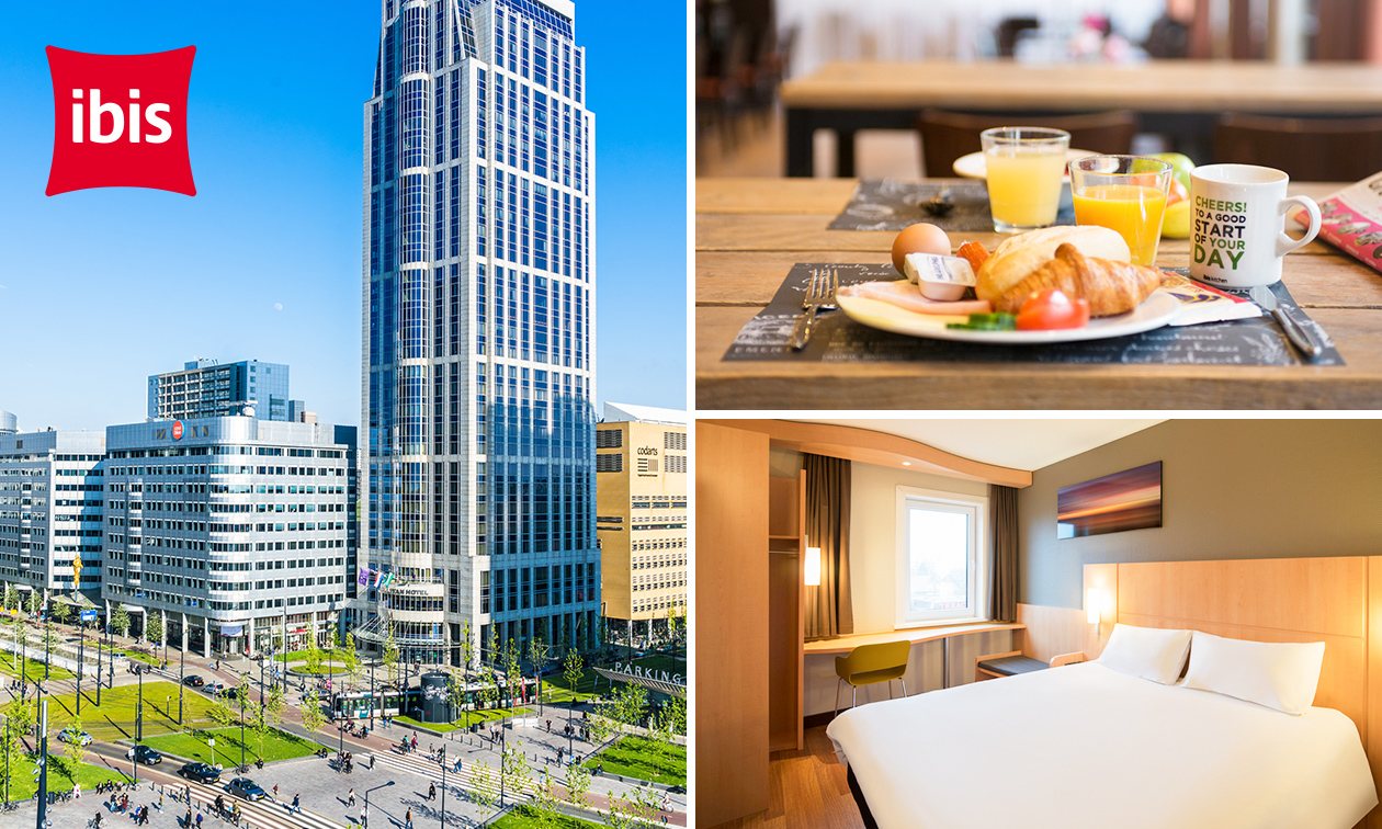 Overnachting voor 2 + ontbijt in Vlaardingen