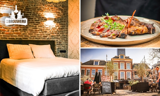 Nuit pour 2 + verre de bienvenue + dîner en 3 services + petit-déjeuner au cœur de Leeuwarden