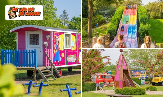 Overnachting voor 4 + ontbijt + entree Land van Jan Klaassen + welkomstdrankje