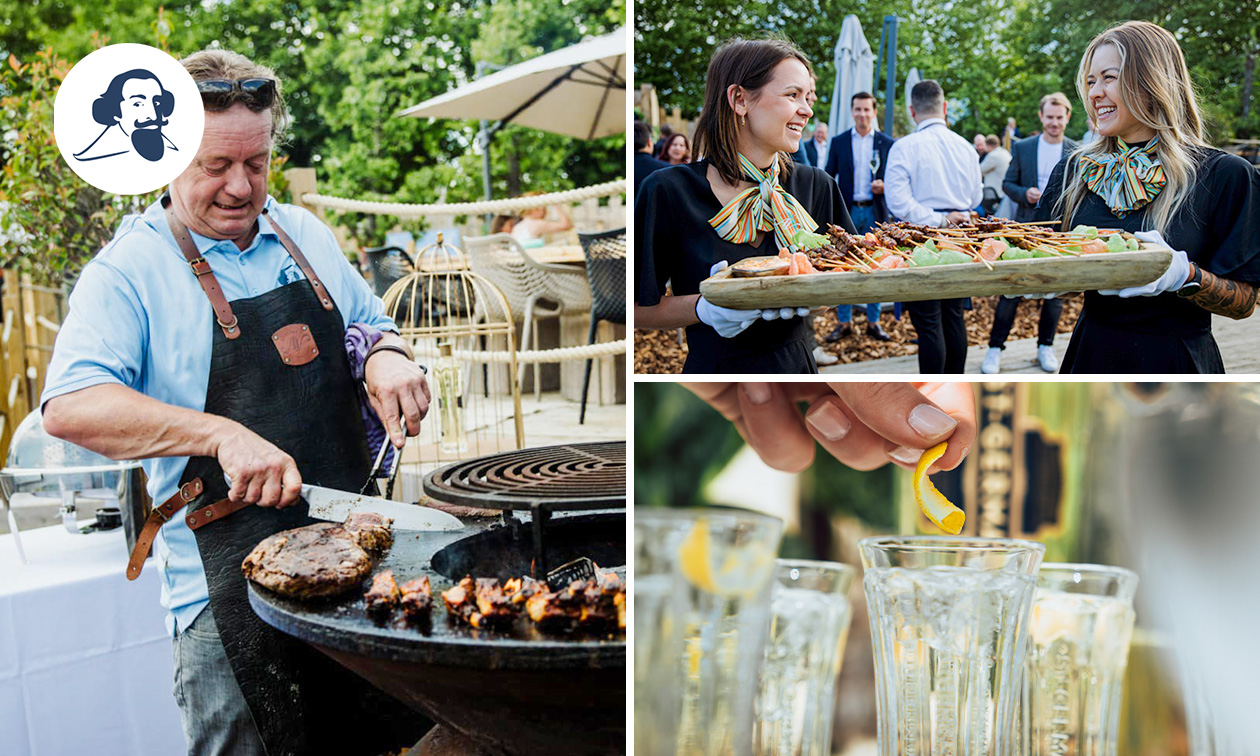 All-You-Can-Eat zomerse tafelgrill + cocktail naar keuze bij Jardin du Commandeur