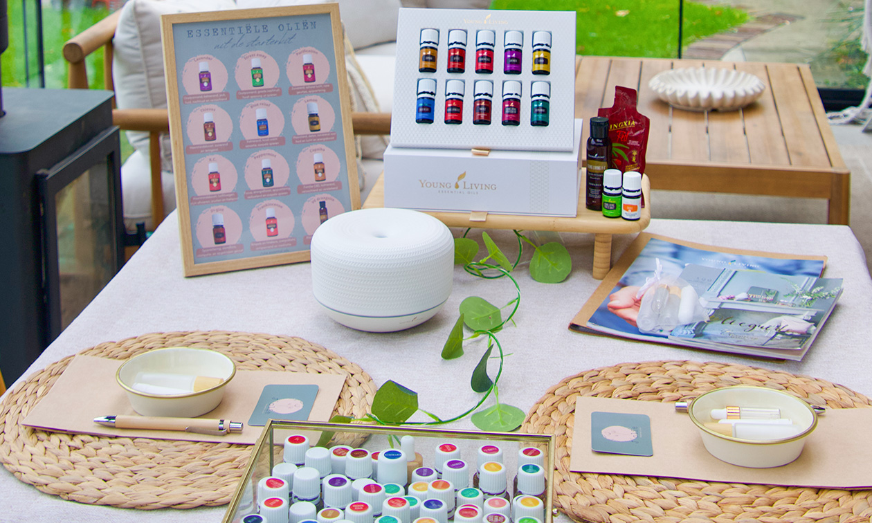 Workshop essentiële oliën (2 uur) incl. 2 producten