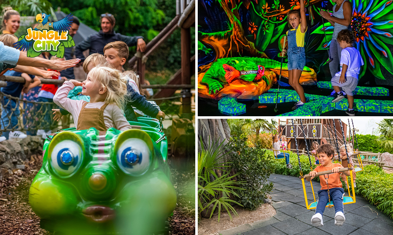 Toegang tot Jungle City of minigolf