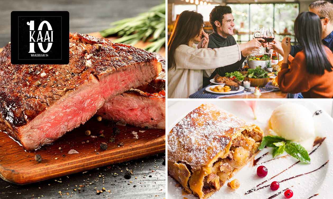 3-gangenlunch of -diner à la carte in hartje Antwerpen