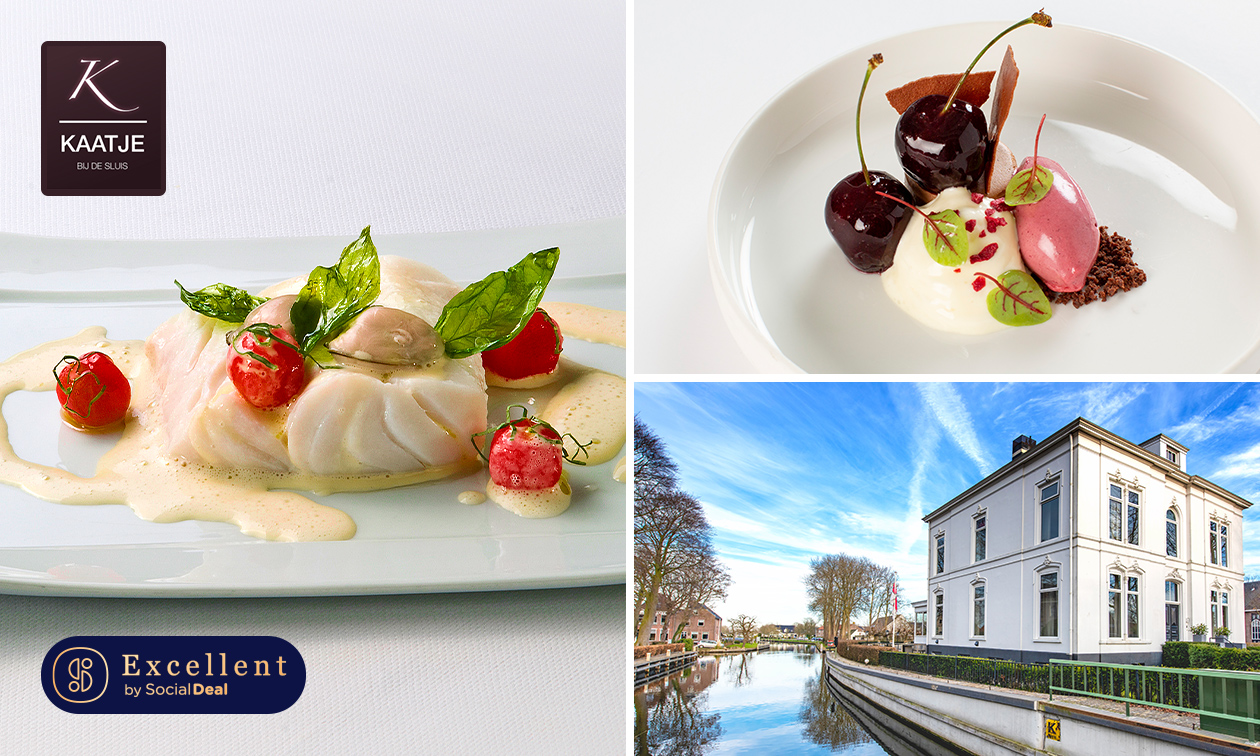 9-gangendiner bij Michelinrestaurant Kaatje bij de Sluis