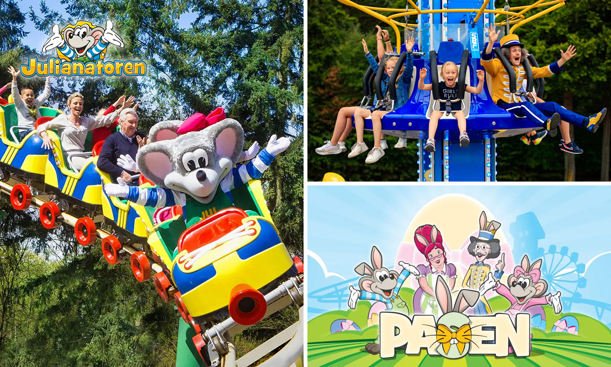 Pasen bij Kinderpretpark Julianatoren