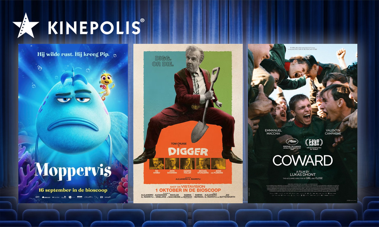 Bioscoopticket voor Kinepolis in België