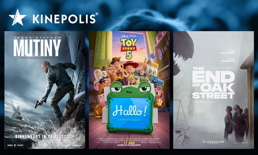 1-persoonsticket + popcorn of familieticket bij Kinepolis Zoetermeer