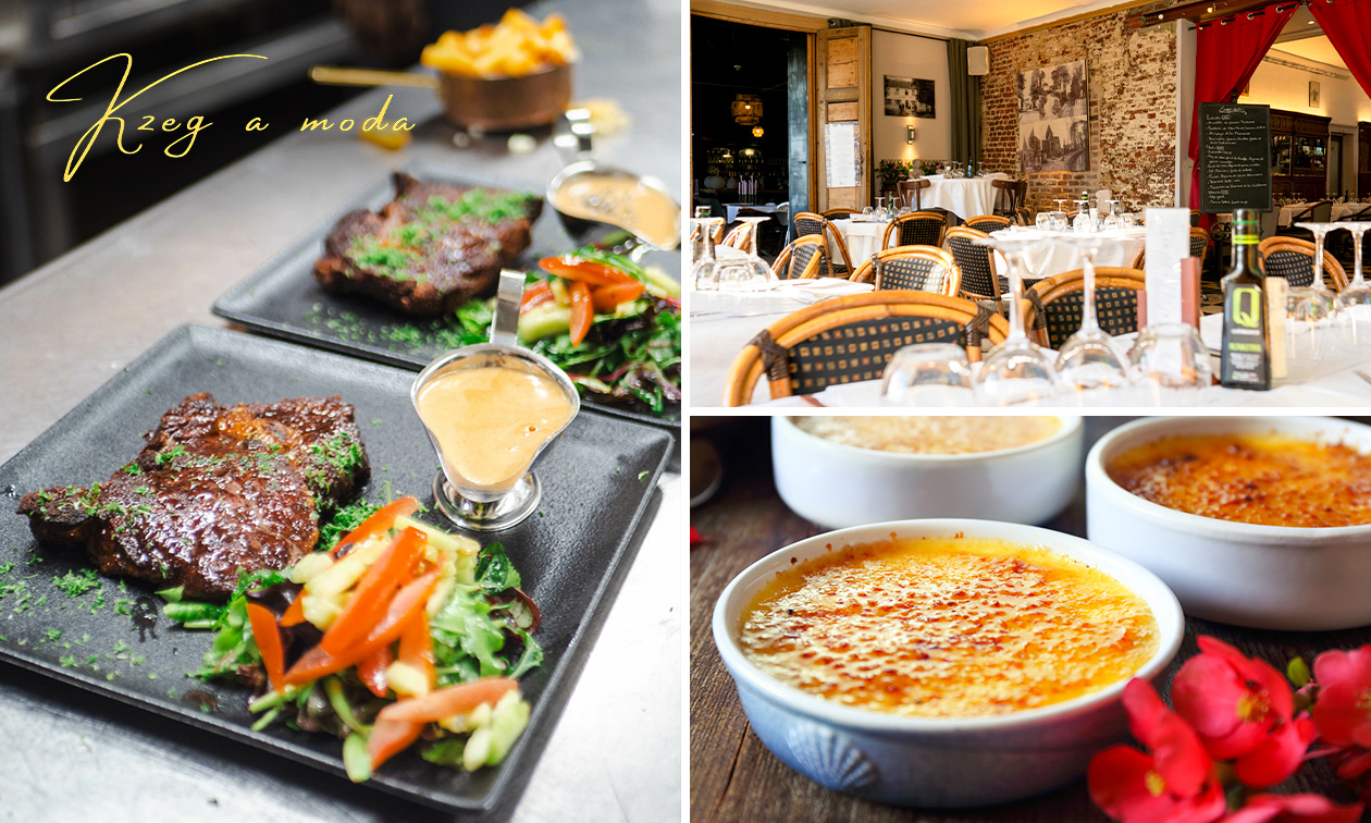 3-gangenlunch of -diner à la carte nabij Brussel