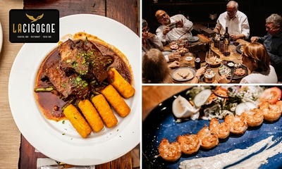 Menu hiver en 3 services au restaurant La Cigogne
