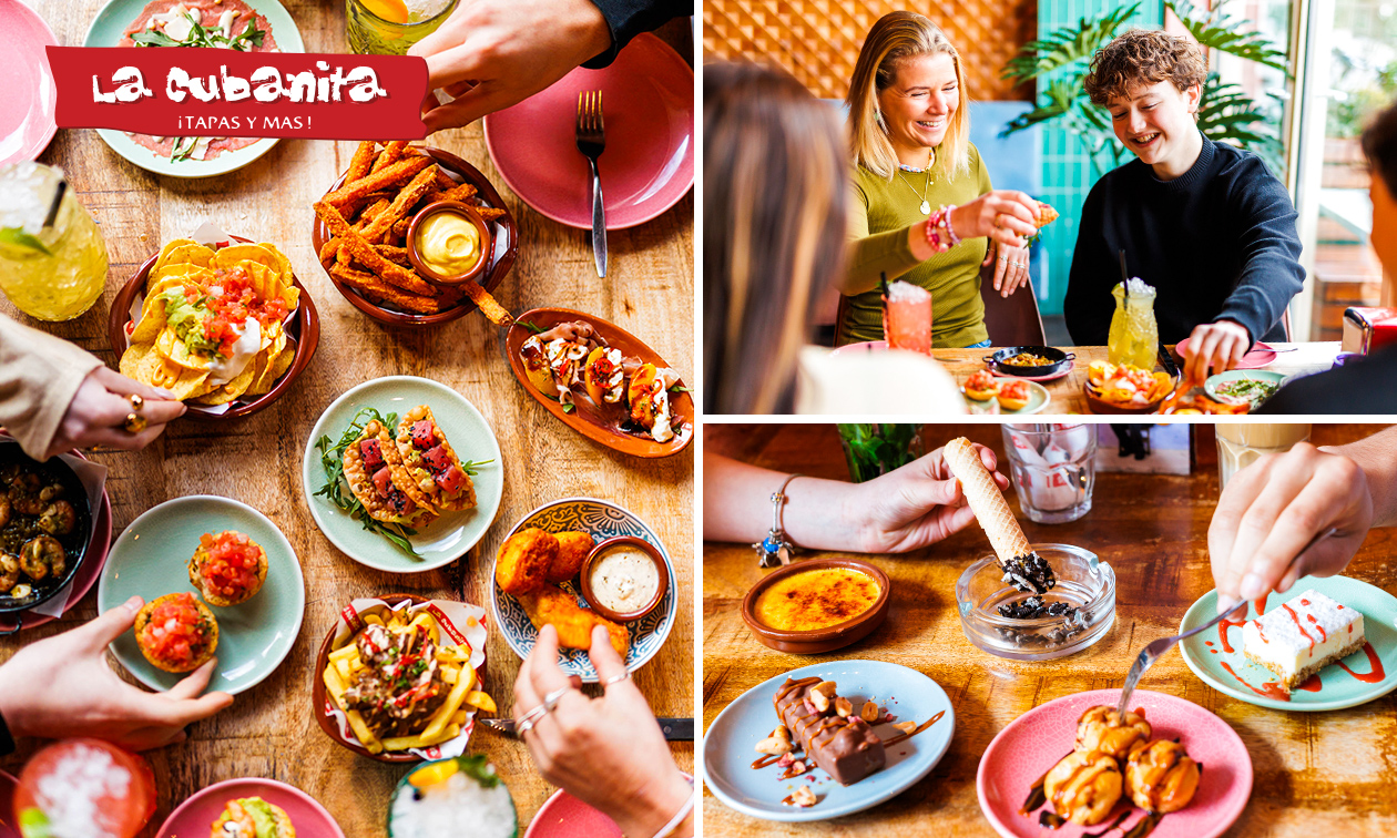 Onbeperkt tapas, drankjes en desserts bij La Cubanita in Weert