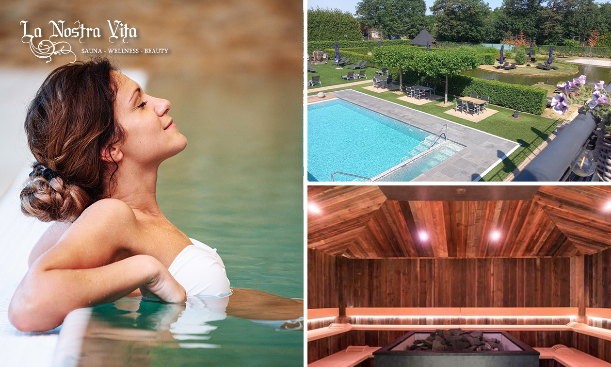 Gehele dag entree voor de sauna bij La Nostra Vita