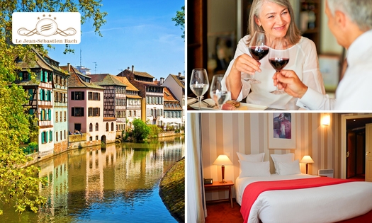 Nuit(s) pour 2 + petit-déjeuner + check-out tardif + évtl. dîner à Strasbourg