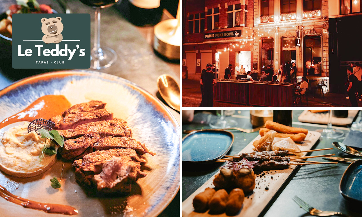 Dîner en 3 services au choix au restaurant Le Teddy's