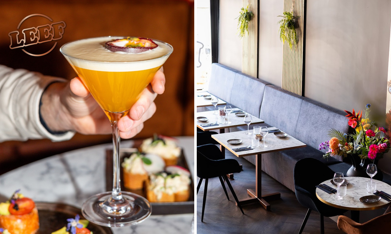 2 cocktails naar keuze bij LEEF Restaurant