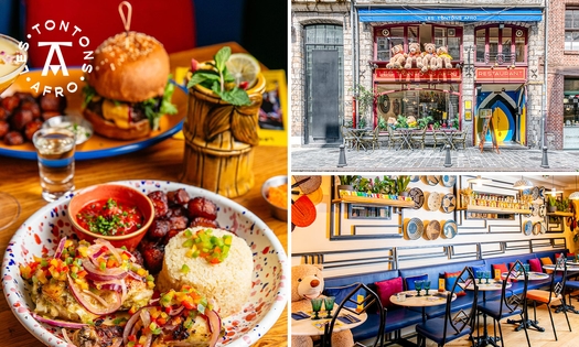 Menu en 2 ou 3 services à la carte chez Les Tontons Afro