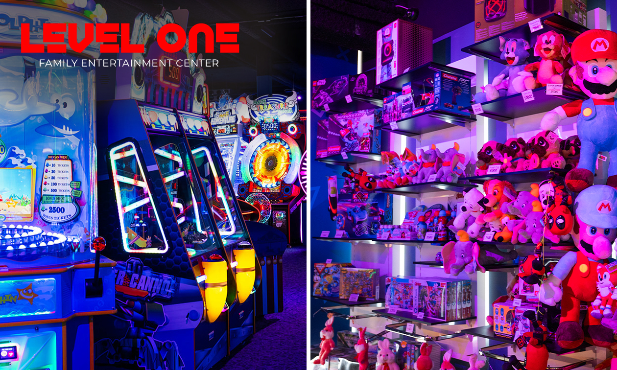 €40 speeltegoed bij Level One in Bergen op Zoom, Roosendaal of Breda